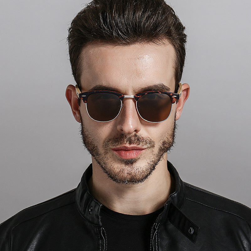 Designer Bamboo Sunglasses