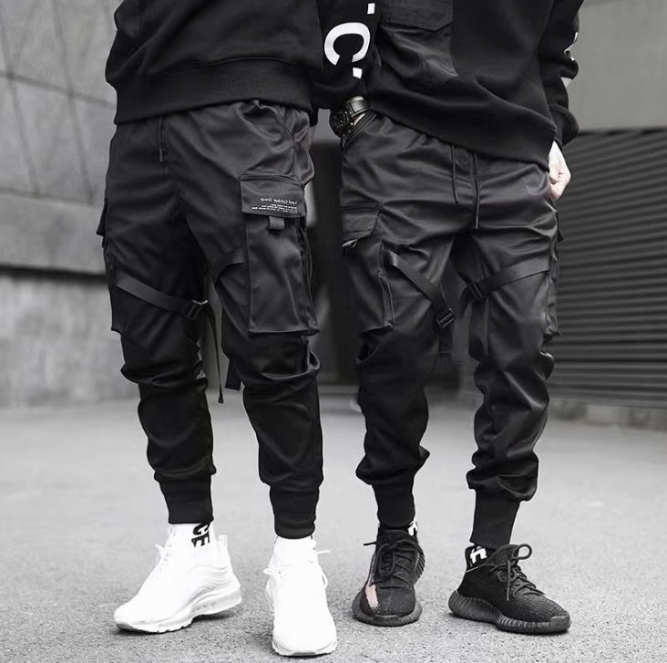 Men's Cargo Joggers - Streetwear Multi-Pocket Track Pants Men's Pants