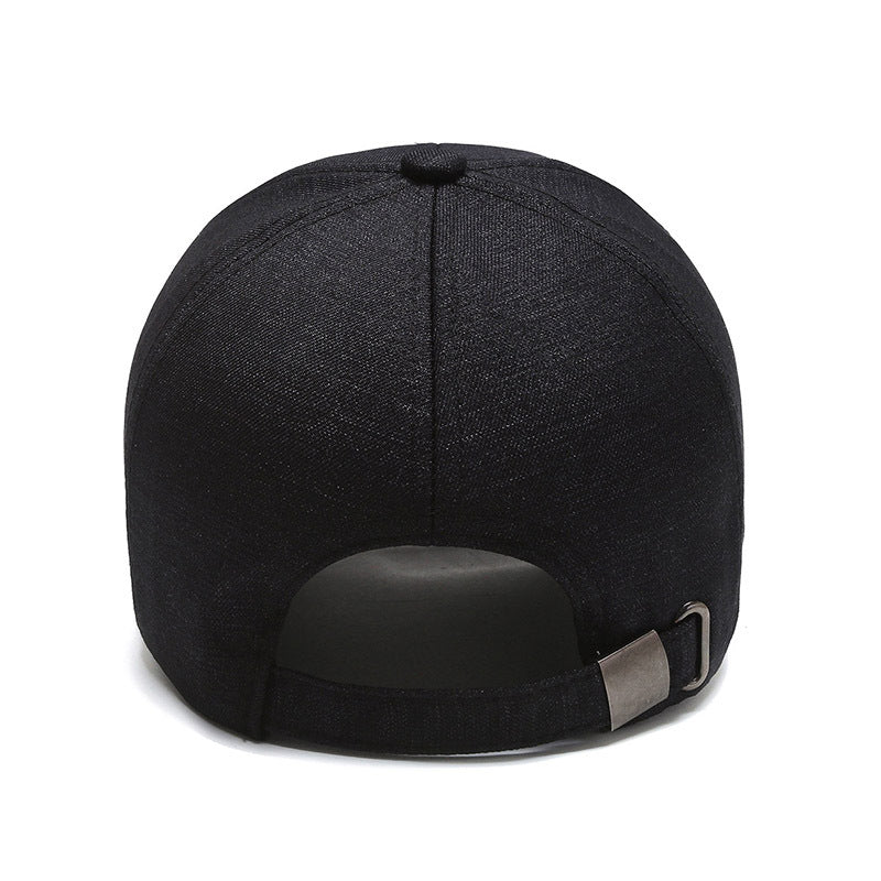 Men's Cotton Baseball Cap - Wide Brim Casual Hat Men's Hats